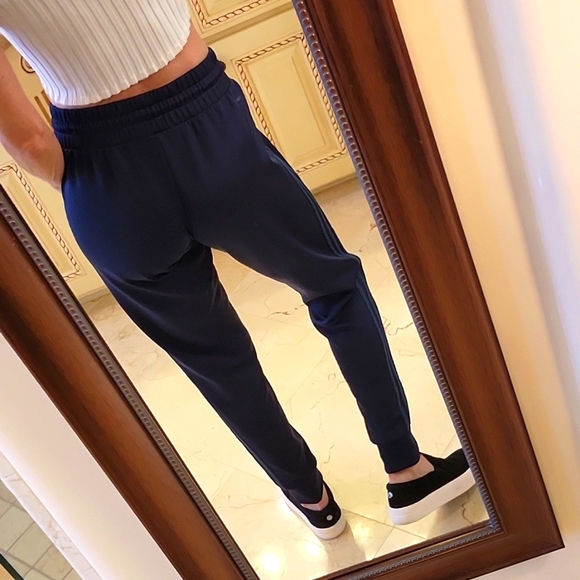 ADIDAS Navy Blue Joggers, S - Picture 6 of 14